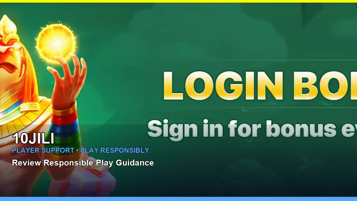 10JILI player support and responsible gaming guide for Philippine players